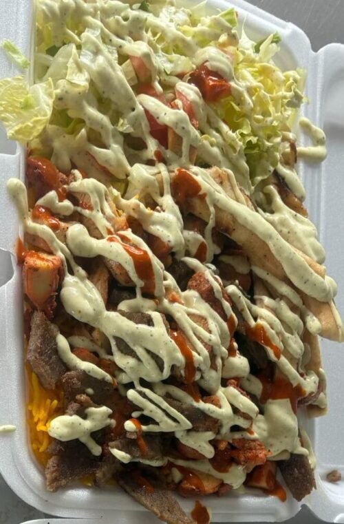 Halal Gyro at Navi's Hot Spot - Mason, Ohio