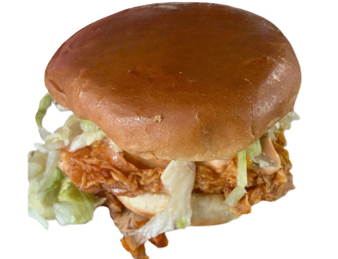 Halal Zinger Burger at Navis Hot Spot, Mason, Ohio